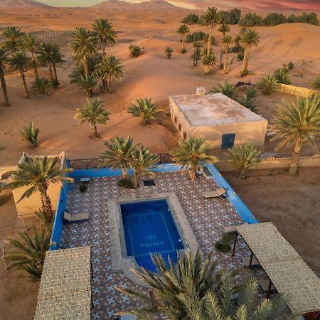 Auberge Les Roches Merzouga Exterior foto